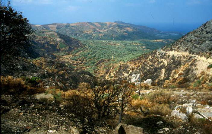Talblick-Kreta